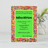 Bébé Boules de Gomme Invitation Brillante (Debout devant)