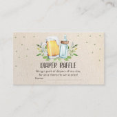 Bébé brasse Bières Douche Déchets Carte Raffle (Devant)