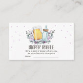 Bébé brasse Bières Douche Déchets Carte Raffle (Devant)