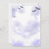 Bébé brasse Halloween Baby shower Invitation (Dos)