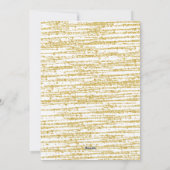 Bébé brasse Thé de Pâques vert invitation douche (Dos)