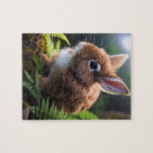 Bébé Brown nain lapin, Puzzle Jigsaw (Horizontal)