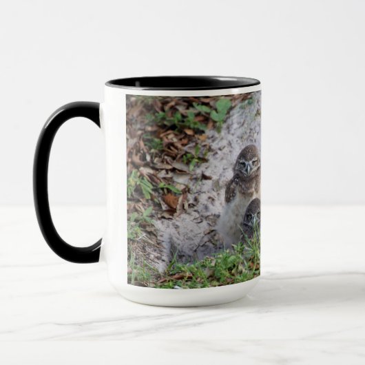 Bébé Burrowing Owl Mug (Gauche)