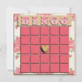 Bébé cadeau BINGO BABY SHOWER CARTES DE JEU (Devant)