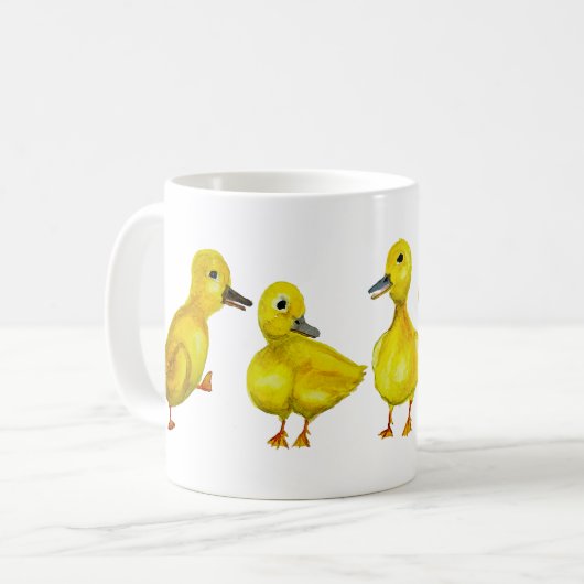 Bébé Canard Mug (Devant gauche)