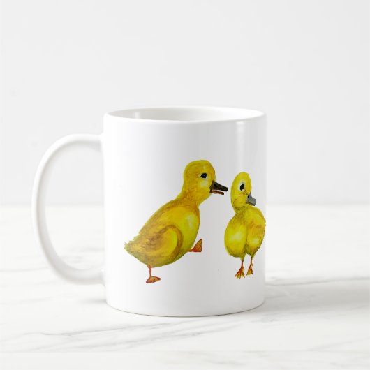 Bébé Canard Mug (Gauche)