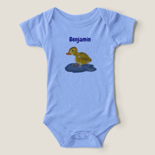 Bébé Caneton Combinaison Bébé (Design Recto)