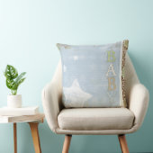Bébé Carré Jeu oreiller bleu (Chaise)