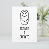 Bébé Carte de naissance (Debout devant)