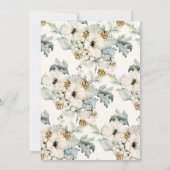 Bébé cerf Boy Shower Invitation (Dos)