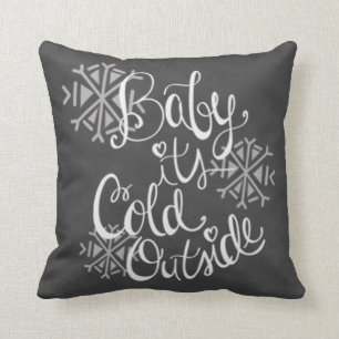 Bébé c'est coussin extérieur froid de flocon de