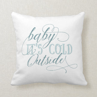 Bébé c'est coussin extérieur froid de manuscrit