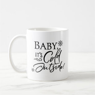 Bébé c'est extérieur froid - tasse de café