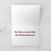 **BÉBÉ C'EST FROID À L'EXTÉRIEUR** CARTE DE VACANC (Intérieur)