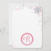 Bébé c'est froid dehors Baby shower Invitation (Dos)