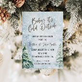 Bébé c'est froid dehors Baby shower Invitation