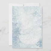 Bébé c'est froid dehors Baby shower Invitation (Dos)