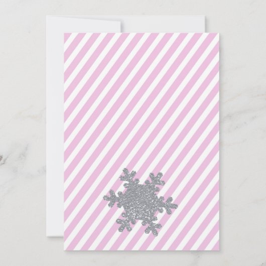 bébé c'est invitation extérieure froide de baby (Dos)