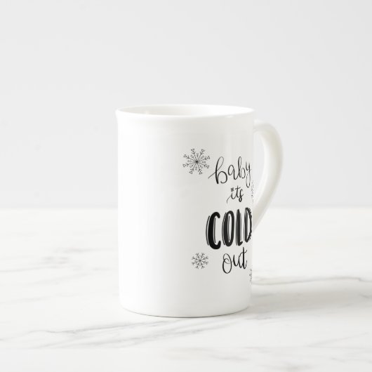 Bébé c'est tasse froide d'hiver (Devant droit)
