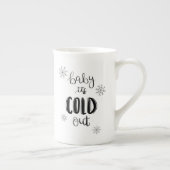 Bébé c'est tasse froide d'hiver (Droite)