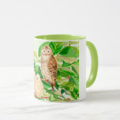 Bébé chouettes tasse de café (Devant droit)