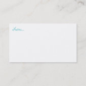 Bébé Clothesline Maman Cartes d'appel (Dos)