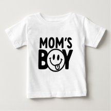 Conception de t-shirt pour garçon maman