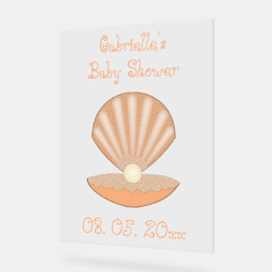 Bébé Coquille d'huître et Perle Fête prénatale Mix