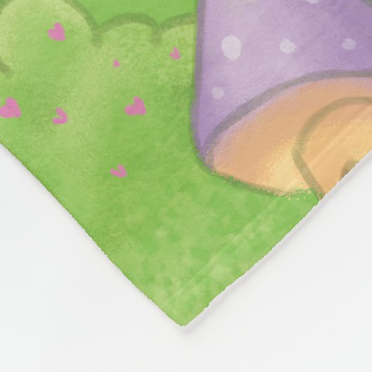 Bébé couverture avec champignons (Coin)