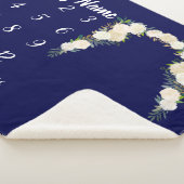 Bébé Couverture de jalon personnalisée cadeau neut (3/4)