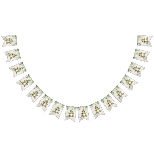 Bébé Crocodile Drapeau de Bunting (Tout)