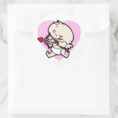 Bébé Cupidé Visant À L'Amour Stickers (Sac)
