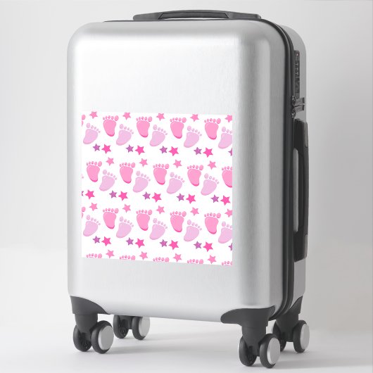 Bébé CustomCut Vinyl Sheets Sticker (Sur valise)