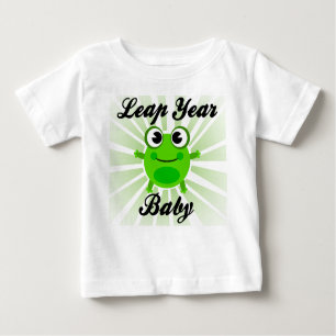 Bébé d'année bissextile, T-shirt mignon de bébé de