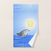 Bébé Dauphin (Serviette à main)