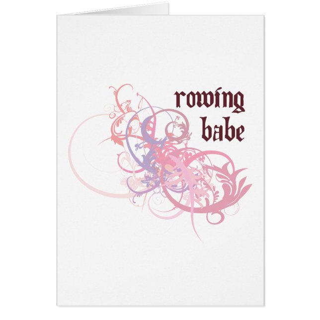 Bébé d'aviron (Devant)