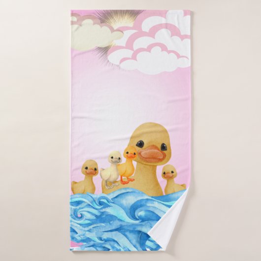 Bébé de canard (Serviette de bain)