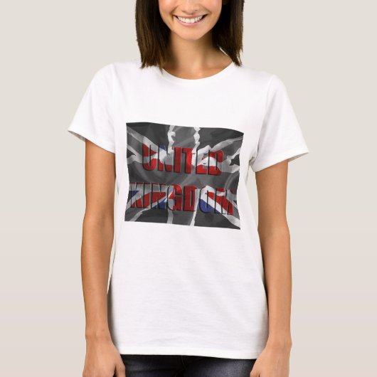Bébé de dames d'Union Jack - T-shirt de poupée (Devant)
