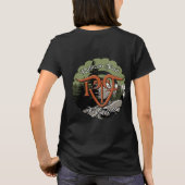 Bébé de dames - T-shirt de poupée (logo avant et (Dos)