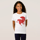 bébé de filles de Ciseaux-cut - T-shirt de poupée (Devant entier)
