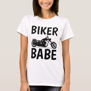 BÉBÉ de MOTARD, T-shirts de moto de dames