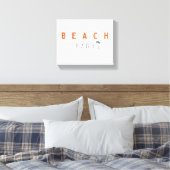 bébé de plage. impression sur toiles tendues (Insitu(Chambre))