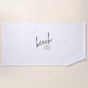 bébé de plage. Serviettes de plage