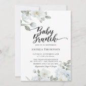 Bébé de verdure Invitations Brunch (Devant)