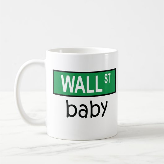 Bébé de Wall Street - tasse (Gauche)