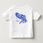 Bébé d'illustration de seiches et T-shirt des (Dos)
