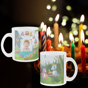 Bébé Dino givré Mug pour enfants Anniversaire Favo