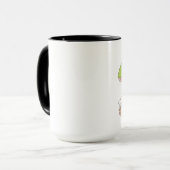 Bébé-Douche #4 Cadeau Ringer Mug (Devant gauche)