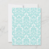 Bébé doux brasser Floral Baby Tea Invitation (Dos)