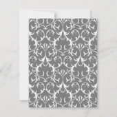 Bébé doux brasser Floral Baby Tea Invitation (Dos)